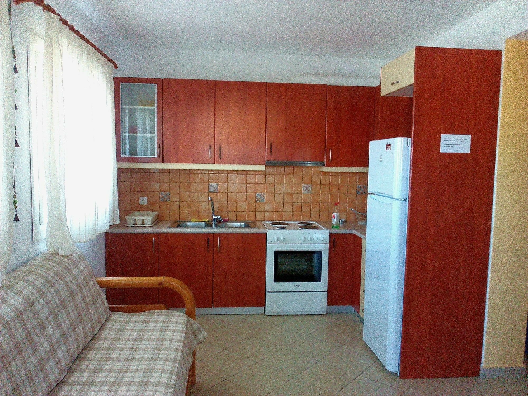 Meltemi Apartment Vourkárion Bagian luar foto
